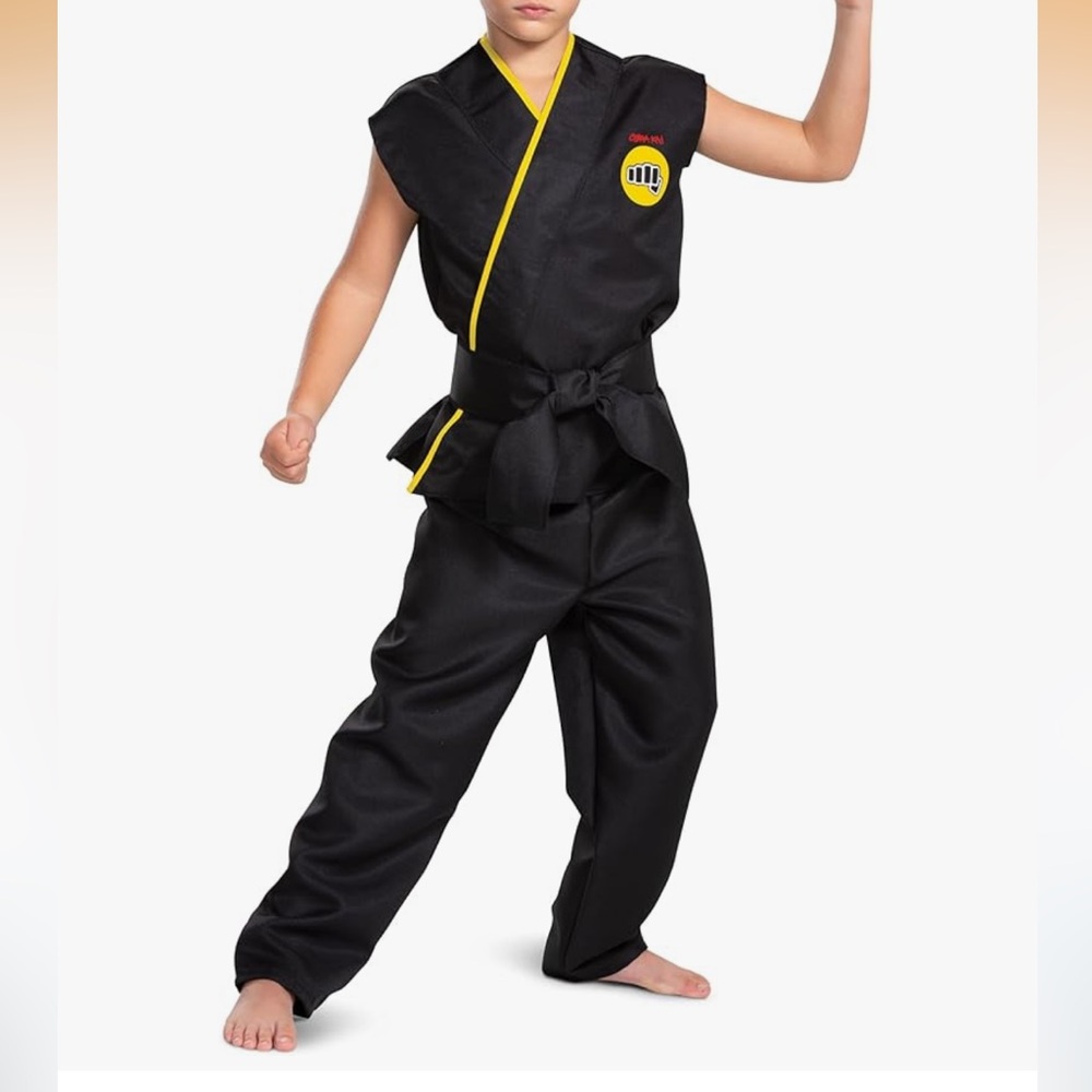 Cobra Kai Karate Kid ninja karate uniform Halloween Costume
